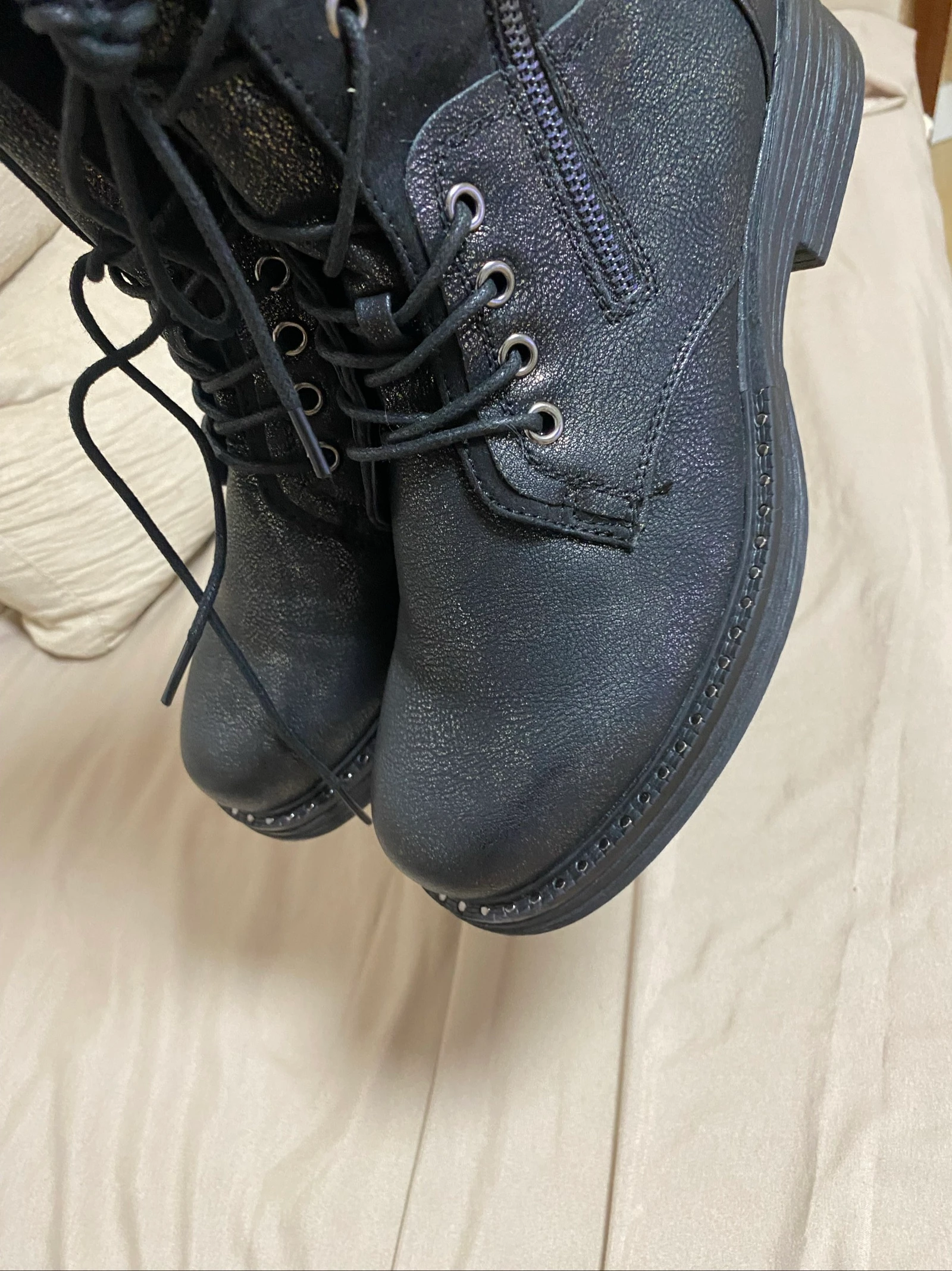 Bottines noirs brillants – photo 9